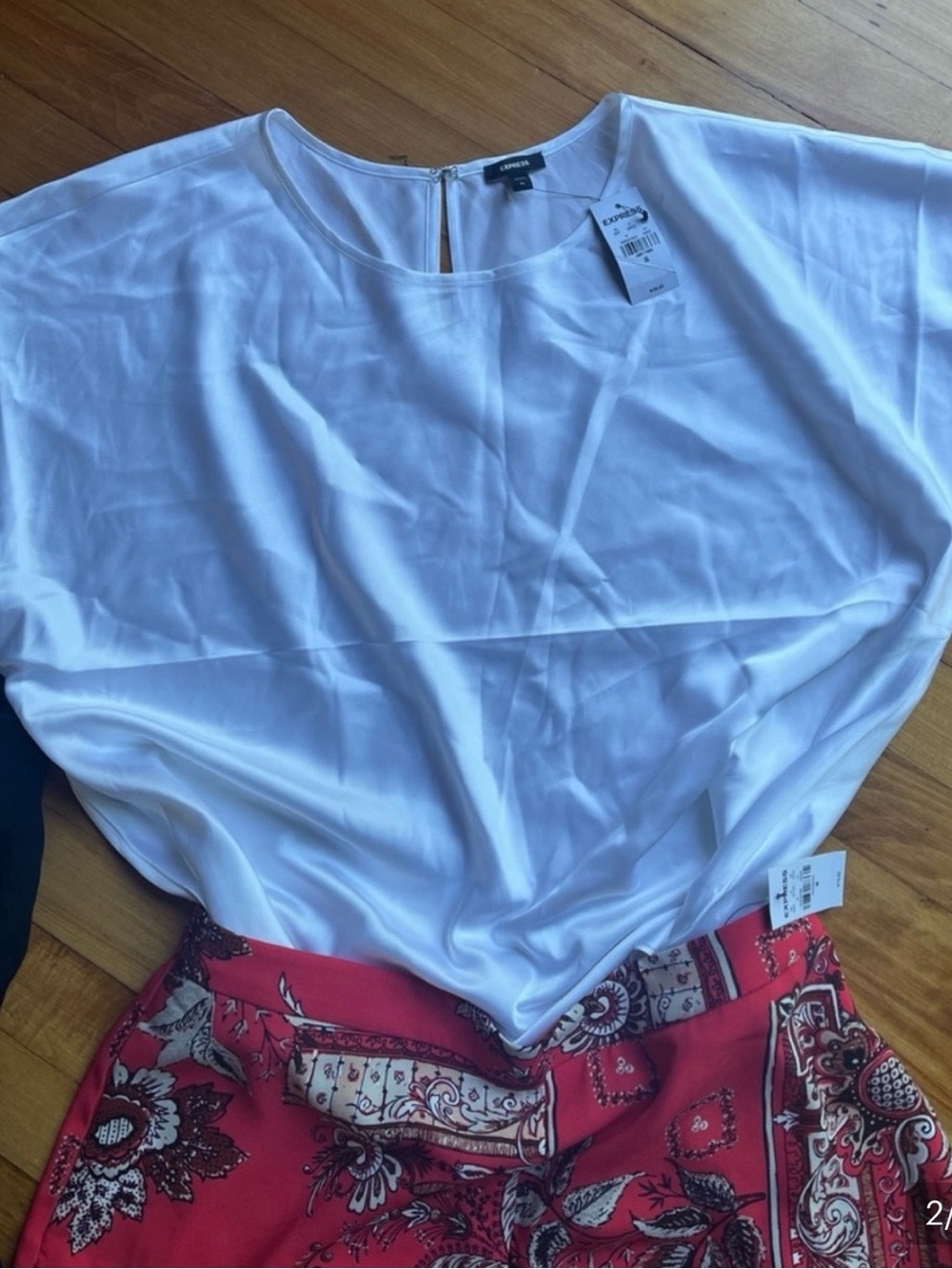 2 NWT express top wide leg pant
